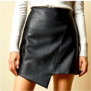 NWT Ted Baker Leather skirt.